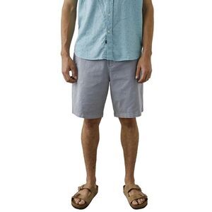 Rails Mens Boden Linen Blend 8" Short 30 Gravel - NWT